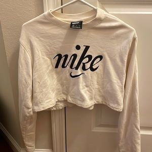 Nike crop sweatshirt